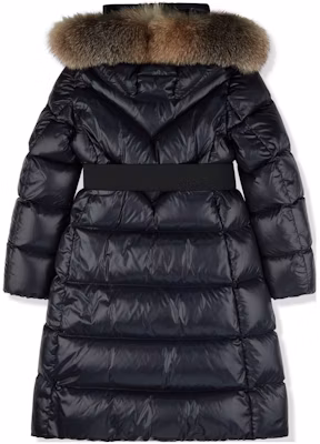(Women) Moncler Ribafur Long Puffer Coat Navy - Fur Hood Waterproof Winter Jacket 20931C57501C0065742 Lookbook (Women) Moncler Ribafur Long Puffer Coat Navy - Fur Hood Waterproof Winter Jacket 20931C57501C0065742