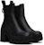 (W) Moncler But Chelsea Bertumit Tinggi 'Hitam 8cm' I209B4F00210M3535999