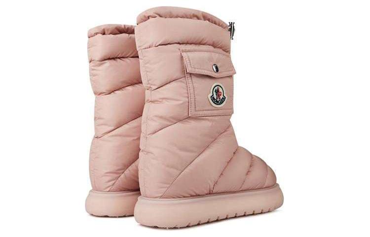 (W) Moncler Round Toe Short Snow Boot 'Pink' 圖 4