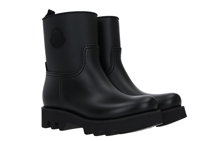 (W) Moncler Rubber 'Black Minimalist Casual' 圖 2