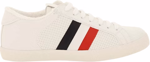 (Women) Moncler Ryegrass Striped Lace Up Sneakers 'White Red Navy' G209B4M71300-02SZ9-032 (Women) Moncler Ryegrass Striped Lace Up Sneakers 'White Red Navy' G209B4M71300-02SZ9-032
