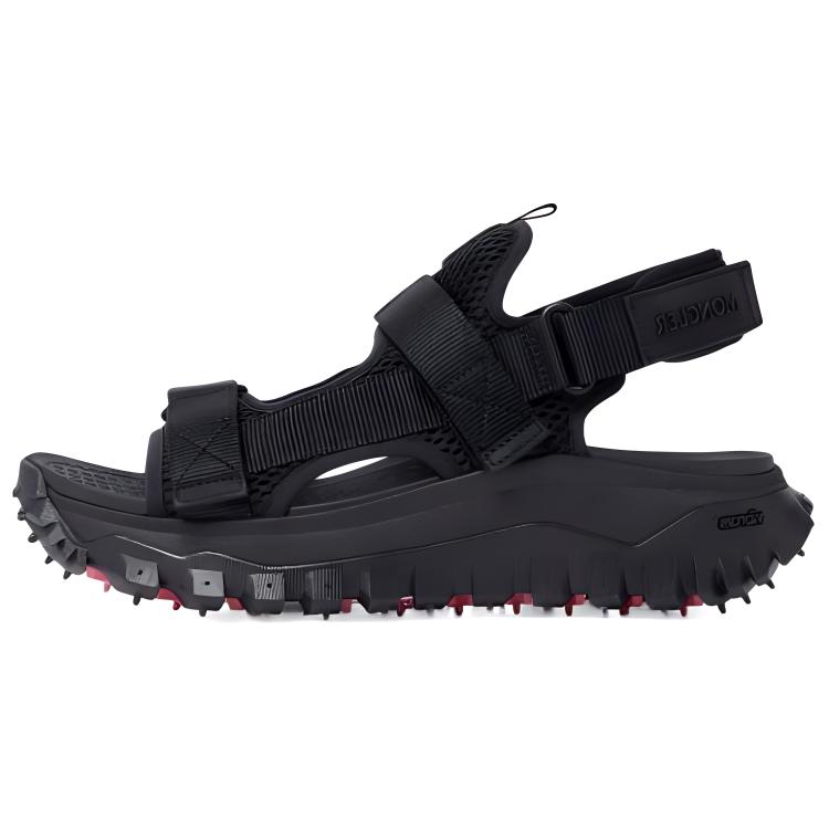 (Women) Moncler Sandal 'Black Velcro Open-Toe' J109B4L00110M3808999