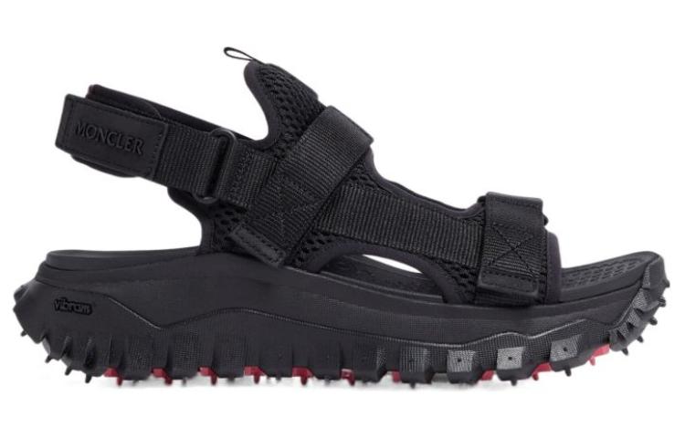 (W) Moncler Trailgrip Vela Water-Repellent Sandal 'Black' 圖 2