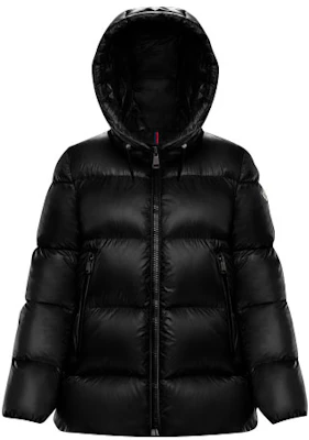 (W) モンクレール セリット ブラック 光沢 フード付き ダウン パーカー ジャケット 0931A20000C0151999 Buy (W) モンクレール セリット ブラック 光沢 フード付き ダウン パーカー ジャケット 0931A20000C0151999