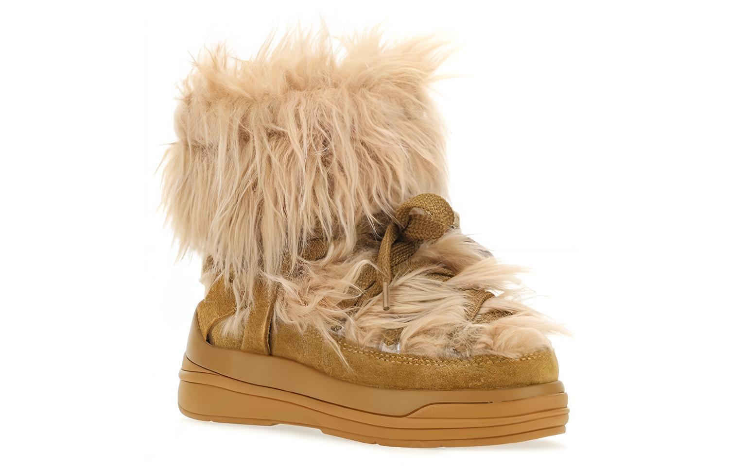 (W) Moncler Short Boot 'Brown Fleece' 圖 2