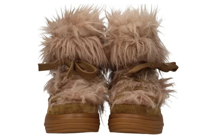 (W) Moncler Short Boot 'Brown Fleece' 圖 4