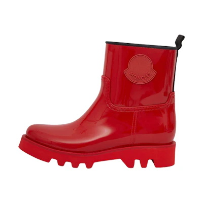 (W) Moncler Short Boot 'Red Logo'