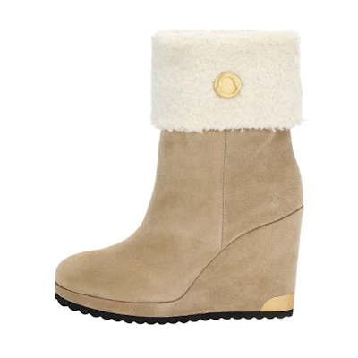 (W) Moncler Short Boots 'Light Brown'