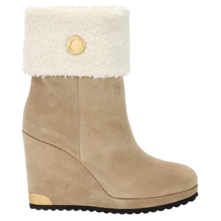 (W) Moncler Short Boots 'Light Brown' 圖 2