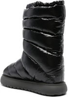 Shop Moncler盟可睐 百搭時尚 短中筒 雪地靴 女款 黑色