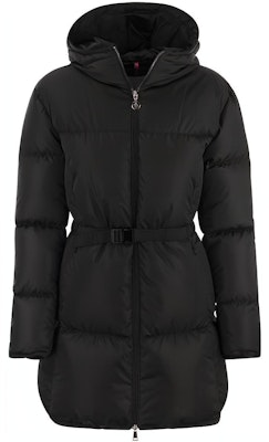 (W) 蒙克勒Sirli黑色长款拉链羽绒服. I20931A00195539ZD999 Buy (W) 蒙克勒Sirli黑色长款拉链羽绒服. I20931A00195539ZD999
