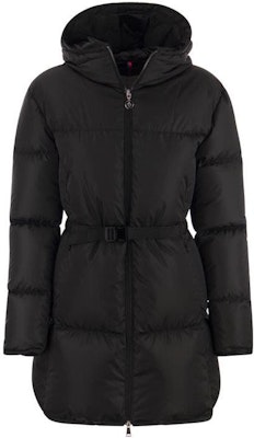 (W) 蒙克勒Sirli黑色长款拉链羽绒服. I20931A00195539ZD999 Order (W) 蒙克勒Sirli黑色长款拉链羽绒服. I20931A00195539ZD999