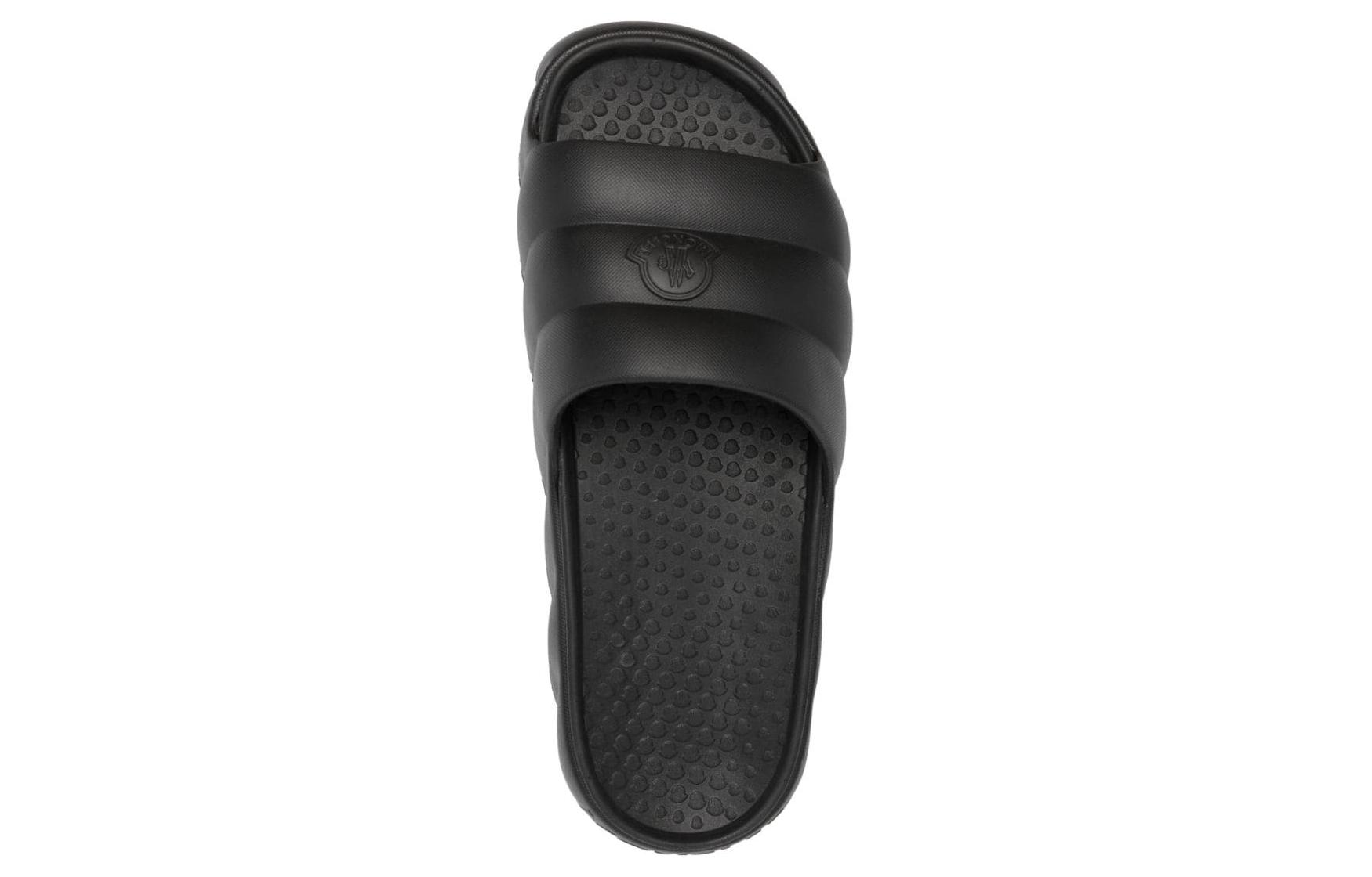 (W) Moncler Slide 'Black Fashion' 圖 5