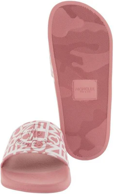 (Women) Moncler Slide 'Pink Logo Print' I109B4C00060M3002P40 Purchase (Women) Moncler Slide 'Pink Logo Print' I109B4C00060M3002P40