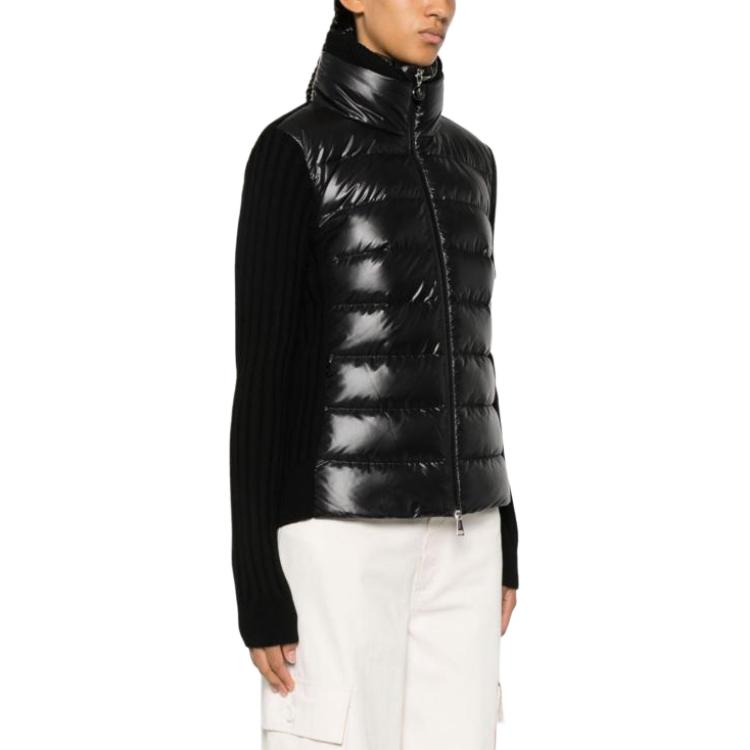 (Women) Moncler Slim Fit Puffer Jacket with Zipper in Black I20939B00024M1131999 圖 4