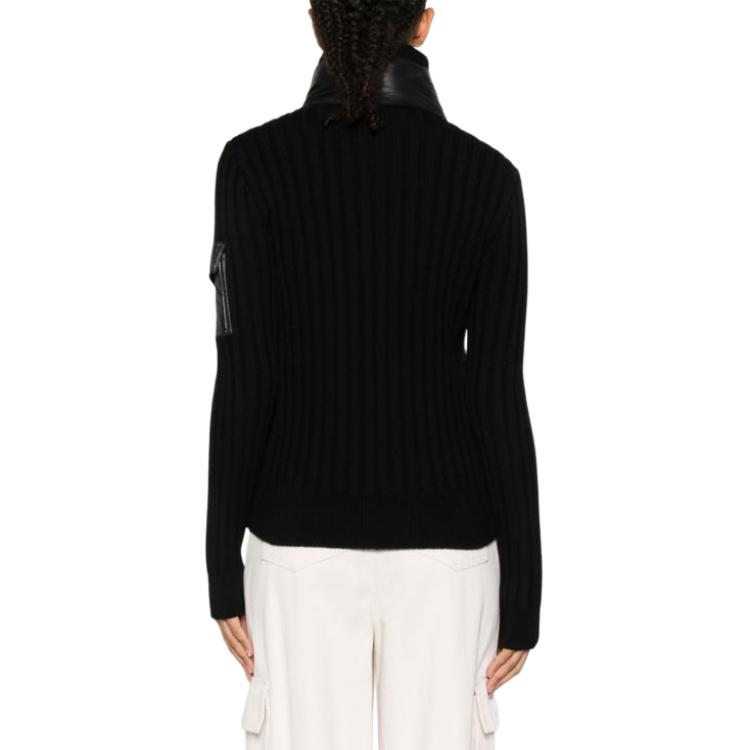 (Women) Moncler Slim Fit Puffer Jacket with Zipper in Black I20939B00024M1131999 圖 5