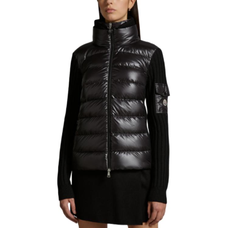 (Women) Moncler Slim Fit Puffer Jacket with Zipper in Black I20939B00024M1131999 圖 6