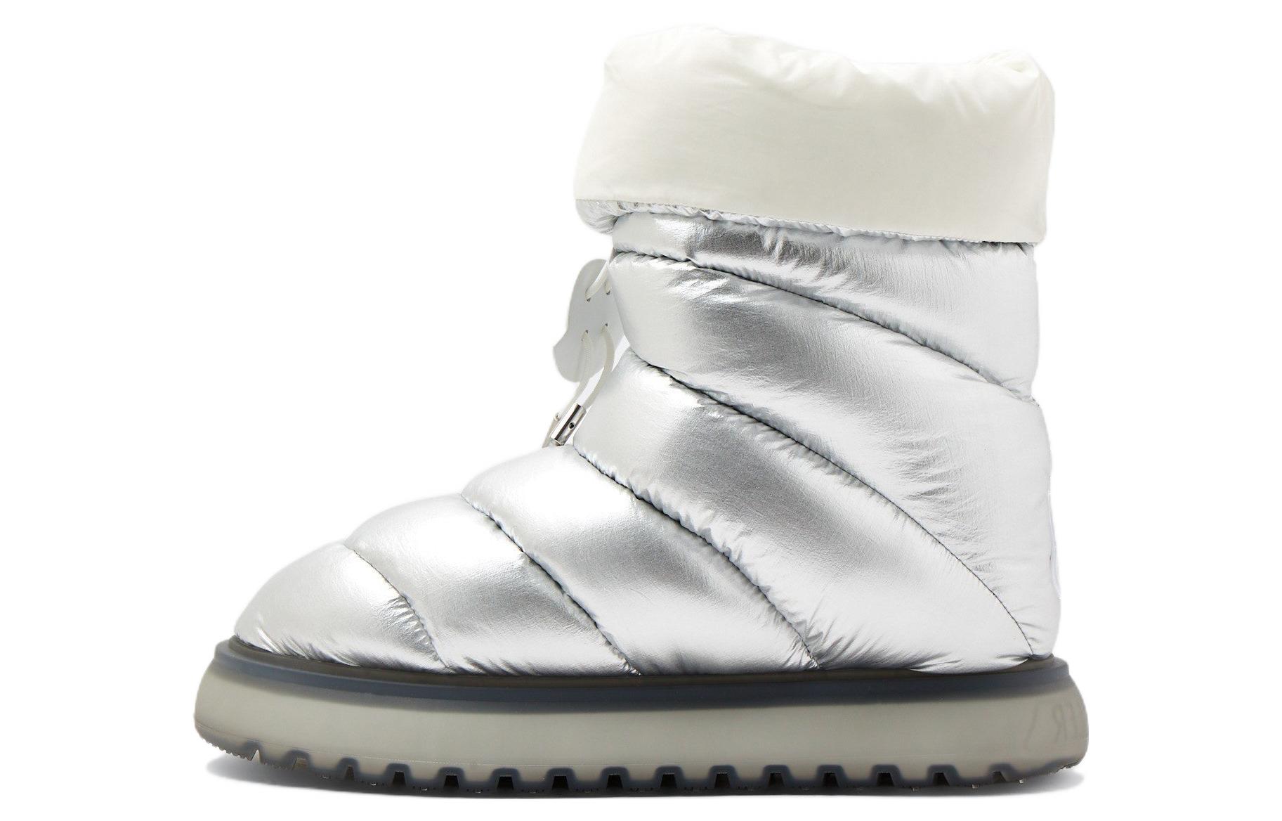 (W) Moncler Slip-On 'Silver Fashion Boot'
