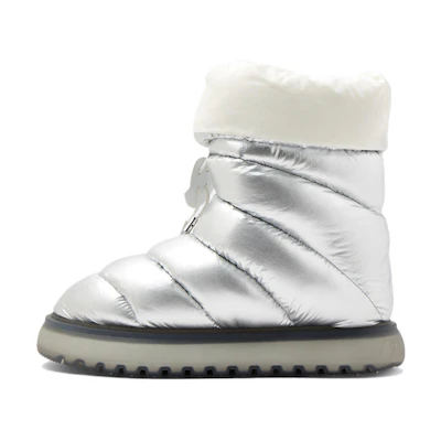 (W) Moncler Slip-On 'Silver Fashion Boot'
