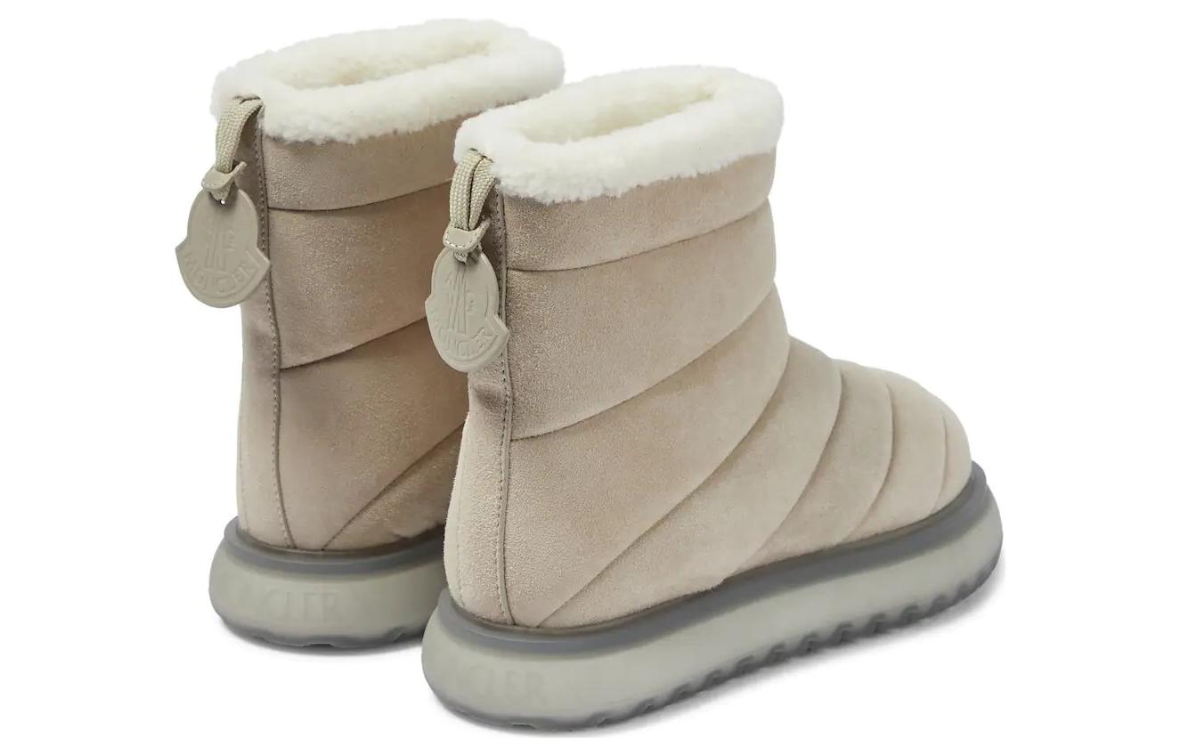 Lookbook (W) Moncler 棕色时尚羊皮短靴 H209B4H00030M2100200