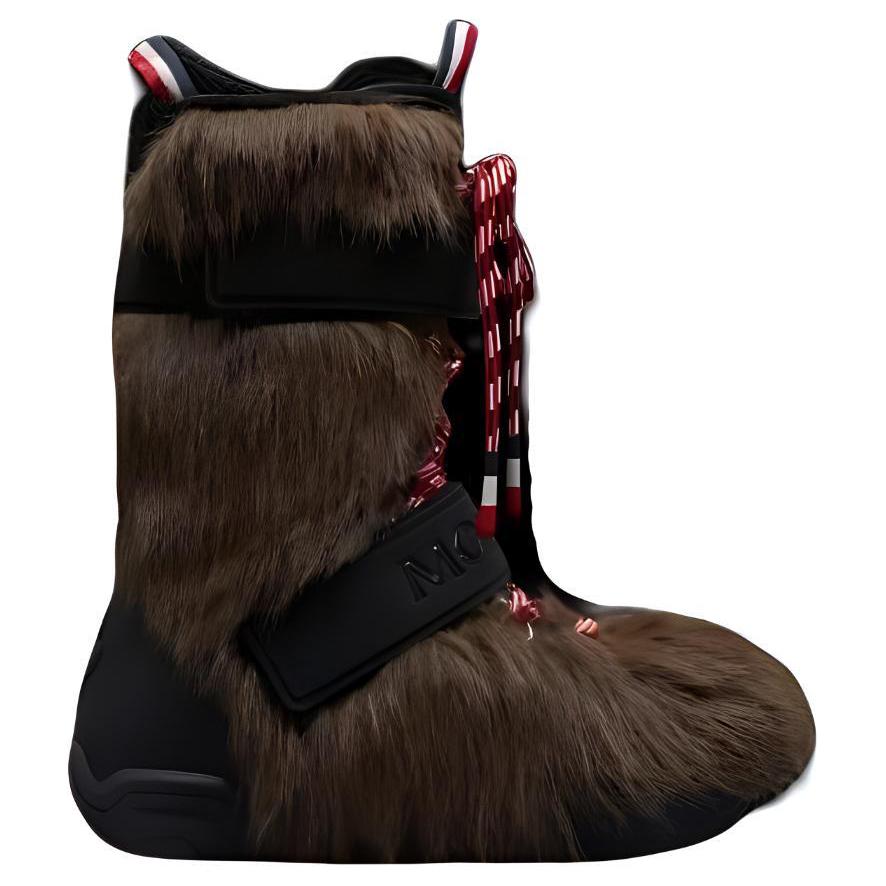 (W) Moncler Snow Boots 'Fashion Warmth Brown' 圖 2