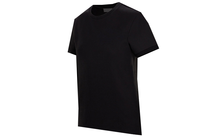 (Women) Moncler SS21 Black Crewneck T-Shirt with Back Logo Design. 0938C7B010829H8999 圖 4