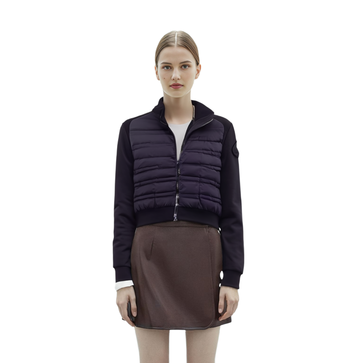 (Women) Moncler SS21 Black Down Jacket with Stand Collar and Zipper. 8G52200829L9999 圖 11