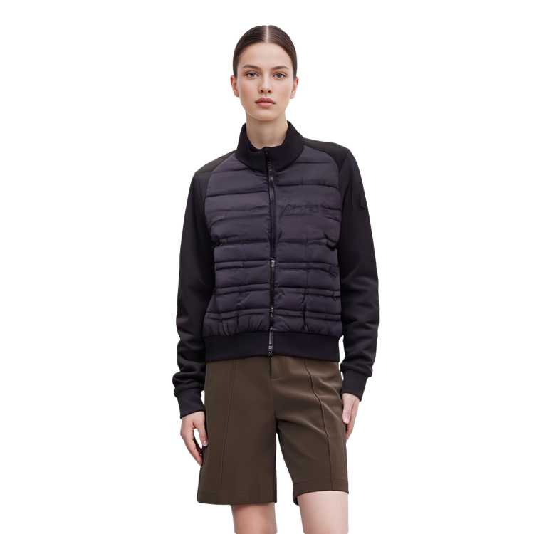 (Women) Moncler SS21 Black Down Jacket with Stand Collar and Zipper. 8G52200829L9999 圖 9