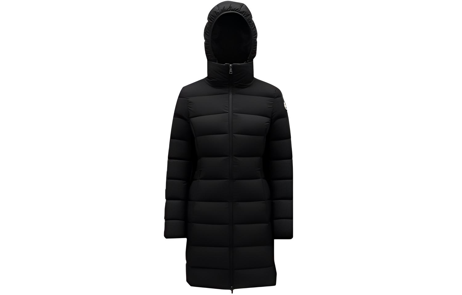 (Women) Moncler SS21 Hooded Down Jacket Solid Color Winter Coat. G20931C0005553333999