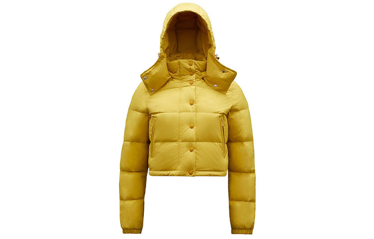 (Women) Moncler SS21 Yellow Drawstring Down Jacket G20931A00033595A2 圖 2