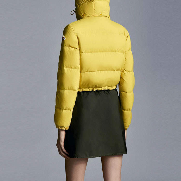 (Women) Moncler SS21 Yellow Drawstring Down Jacket G20931A00033595A2 圖 4