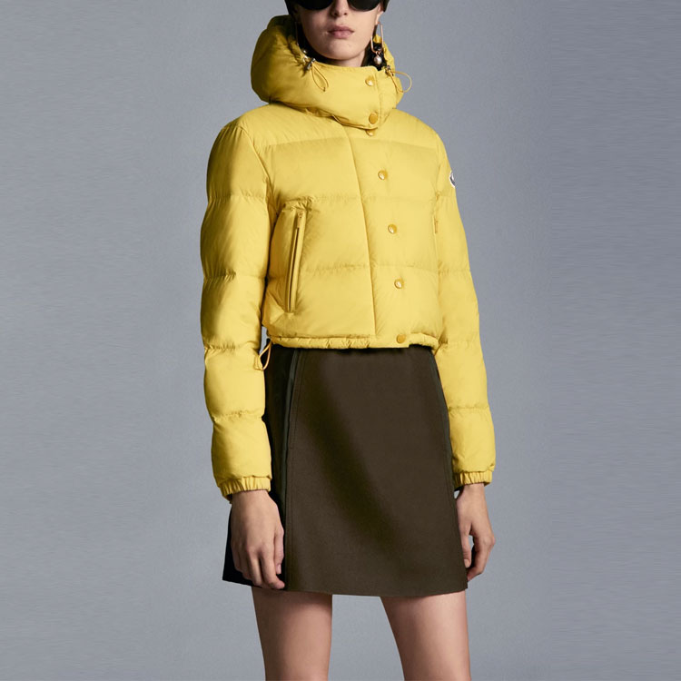 (Women) Moncler SS21 Yellow Drawstring Down Jacket G20931A00033595A2 圖 5