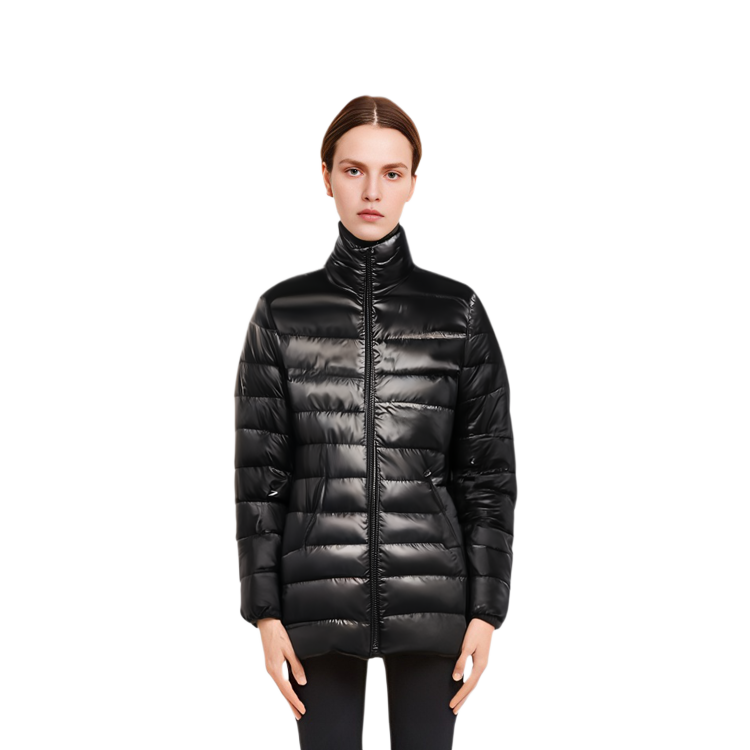 (Women) Moncler SS22  Black Down Jacket Winter Zipper Coat H10931A00016595OK999 圖 6