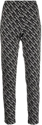 (Women) Moncler SS22 Black Logo Print Straight-Leg Casual Pants. H20938H00019899TE Buy (Women) Moncler SS22 Black Logo Print Straight-Leg Casual Pants. H20938H00019899TE