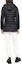 Shop (W) Moncler SS22 Chaqueta Negra Acolchada con Logo y Sudadera con Cremallera. H10931C000215396Q999