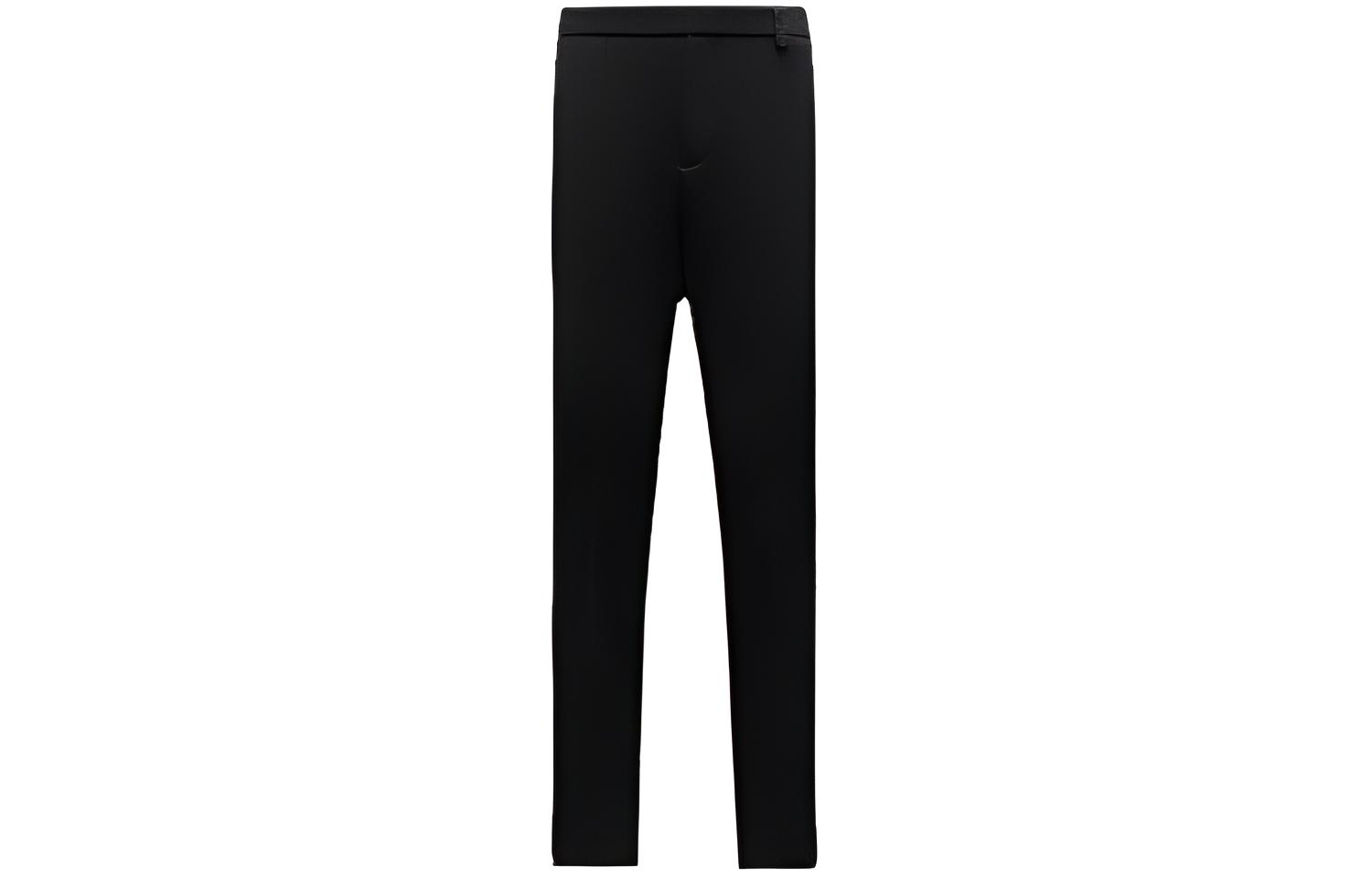 (Women) Moncler SS22  Black Solid Straight-Fit Casual Pants. H10932A00009595U3999