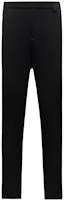 (Women) Moncler SS22 Black Solid Straight-Fit Casual Pants. H10932A00009595U3999 (Women) Moncler SS22 Black Solid Straight-Fit Casual Pants. H10932A00009595U3999
