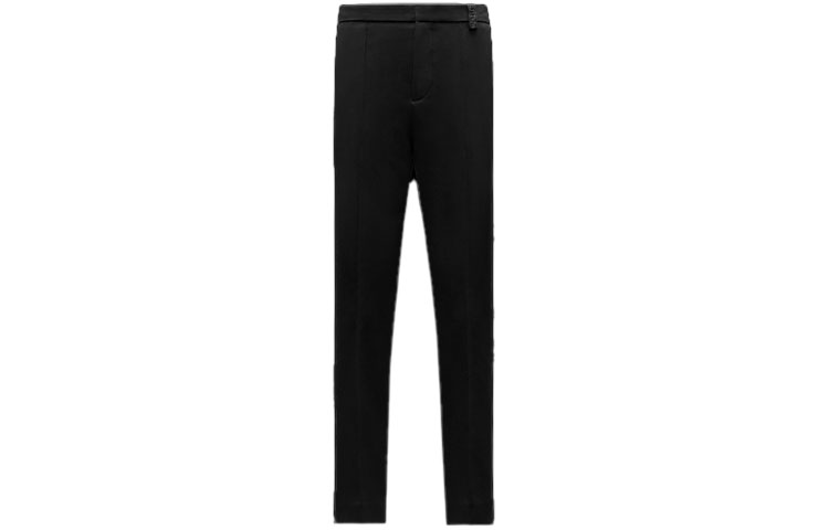 Order (W) Moncler SS22 Seluar Hitam Straight-Fit Kasual. H10932A00009595U3999