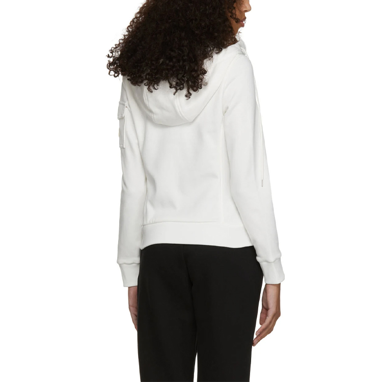 (Women) Moncler SS22  Contrast Panel Hooded Down Jacket White H10938G00028809DH032 圖 5