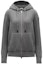 Order (Women) Moncler SS22 Gray Wool Knit Hoodie with Zipper H10939B00019M1550988