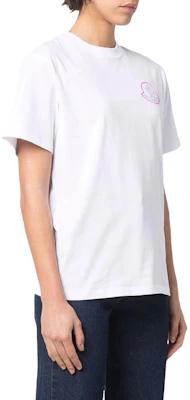 (W) 蒙克莱 SS22 白色标志印花短袖T恤。 H10938C00010829FB001 Shop (W) 蒙克莱 SS22 白色标志印花短袖T恤。 H10938C00010829FB001