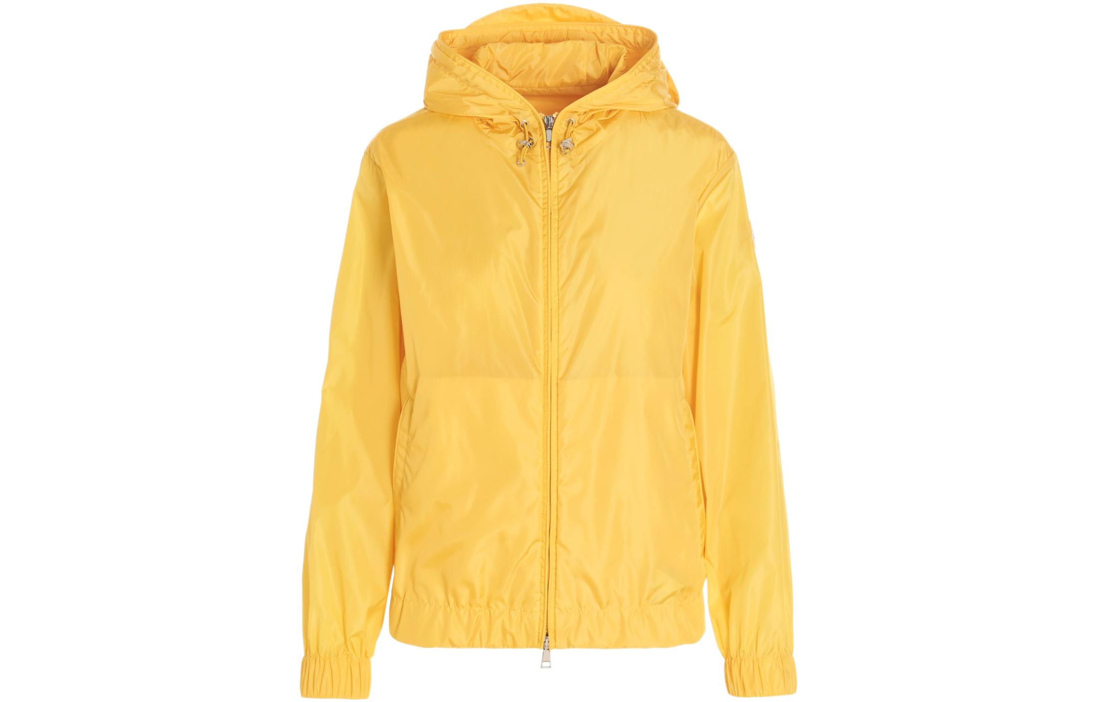 (Women) Moncler SS22  Yellow Solid Color Long Sleeve Hooded Jacket. 1A0011454155107 圖 2