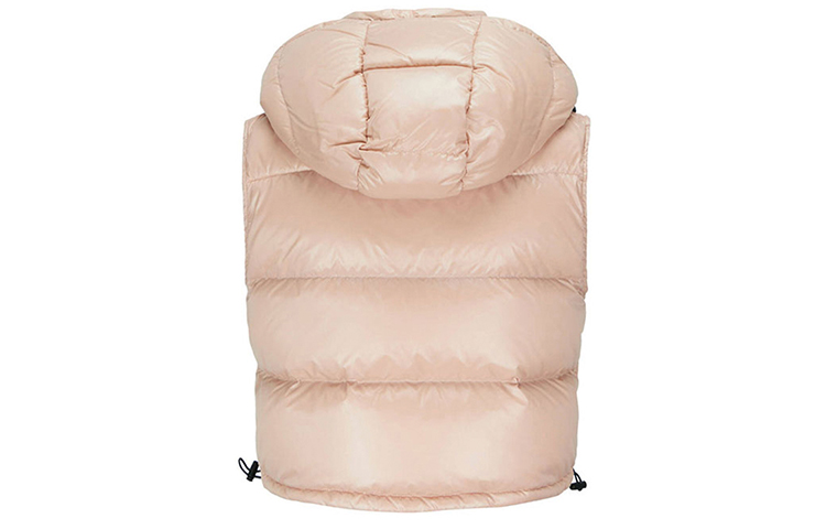 Lookbook (W) 몽클레르 SS22 알피스트 퀼팅 슬리브 로고 후드 다운 베스트 여성용 1A0005768950512