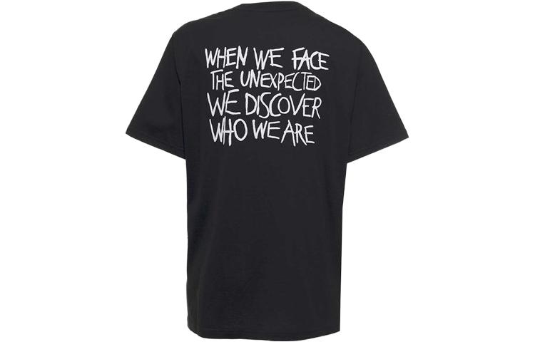 (Women) Moncler SS22 Black Printed Crew Neck Short Sleeve T-Shirt 8C00010829FB999