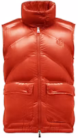 (Women) Moncler SS22 Glossy Down Vest Women’s Orange H10931A00091539AQ341 (Women) Moncler SS22 Glossy Down Vest Women’s Orange H10931A00091539AQ341