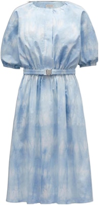 (Women) Moncler SS22 Gradient Tie-Dye A-Line Short Sleeve Dress Women’s Blue H10932G0001459635710 Order (Women) Moncler SS22 Gradient Tie-Dye A-Line Short Sleeve Dress Women’s Blue H10932G0001459635710