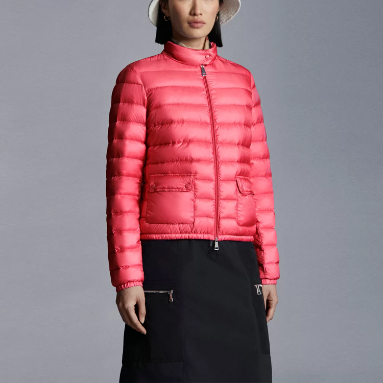 (Women) Moncler SS22 Logo Quilted Down Jacket  Pink. H10931A1010053048542 圖 3