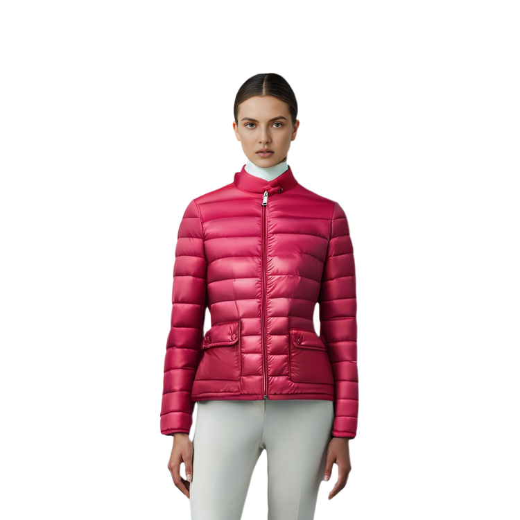 (Women) Moncler SS22 Logo Quilted Down Jacket  Pink. H10931A1010053048542 圖 6