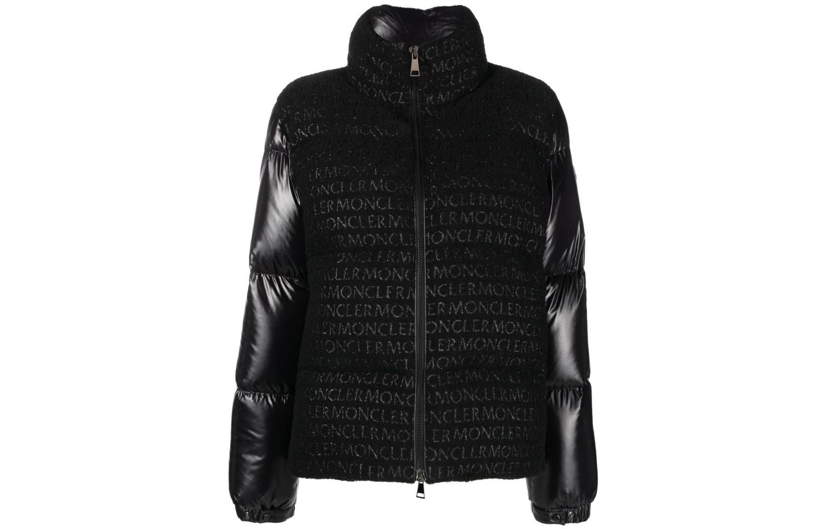 (Women) Moncler SS23  Black Down Jacket with Solid Color Contrast Design. H20931A00145596C6F99 圖 2