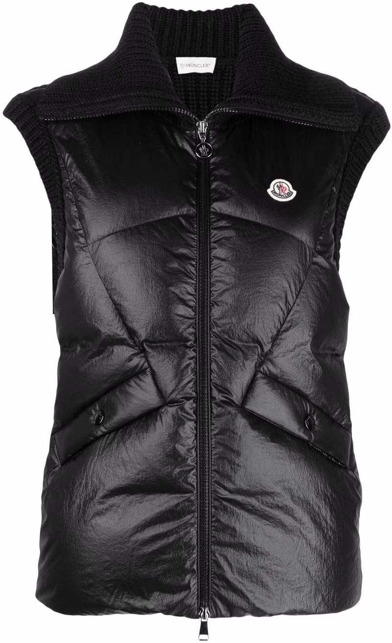 women-moncler-ss-23-black-solid-color-collared-patchwork-vest-i20939-i00002-m2089-999